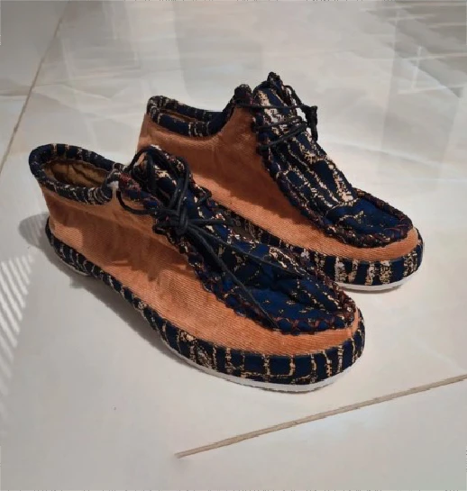 Marron aux Motifs Africains